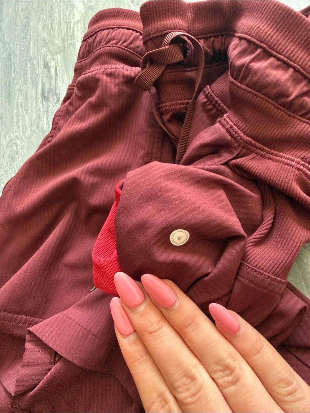 Lululemon Women's Maroon Dance Studio Shorts